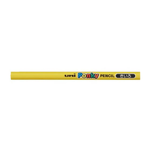 三菱鉛筆 ポンキーペンシル 単色 キイロ 6本 F054889-K800.2-イメージ1