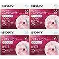 SONY 録画用25GB 1層 1-2倍速対応 BD-RE書換え型 ブルーレイディスク 20枚入り 4個セット 20BNE1VJCS2P4