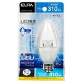 エルパ LED電球 E17口金 全光束310lm(3．3Wシャンデリア球タイプ) 昼光色相当 elpaball LDC4CD-E17-G350