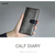 HANSMARE Galaxy S9+用CALF Diary ネイビーブルー HAN12537S9P-イメージ4