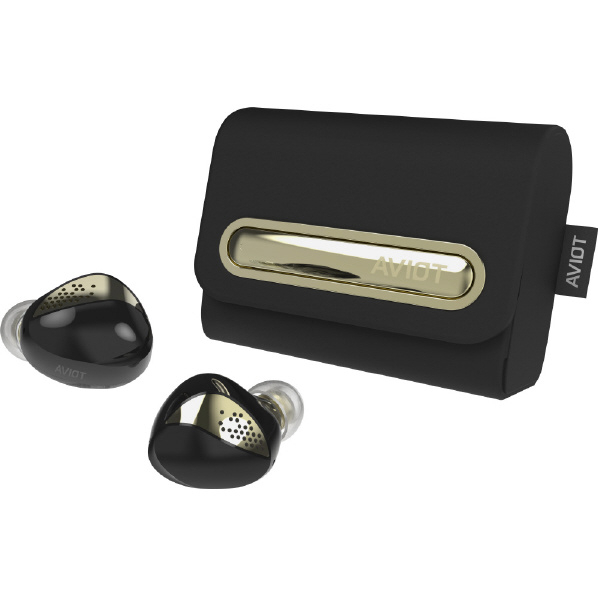 AVIOT 完全ワイヤレスイヤフォン Black TE-J2-BK