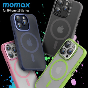 MOMAX iPhone 15 Pro用Magsafe対応ケース Play アムールピンク MM25538I15PR-イメージ3
