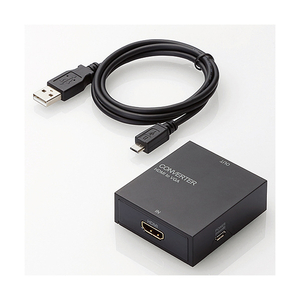エレコム 映像変換コンバーター(HDMI-VGA) AD-HDCV01-イメージ1