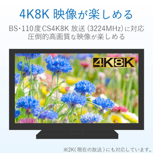 DXアンテナ テレビ接続用同軸ケーブル(1m) ライトグレー 2JW1SLS(B)-イメージ3