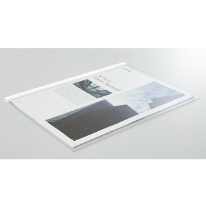 コクヨ レールクリヤーホルダー〈K2〉 A4 20枚収容 白 10冊 F972511-K2ﾌ-TP760WX10-イメージ3
