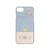 NATURALdesign iPhone SE(第3世代)/SE(第2世代)/8/7/6s/6用背面型ケース SAKANA TO NEKO Bタイプ ブルー IP22SP-DISHH01-イメージ1