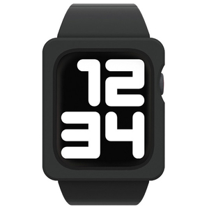EYLE Apple Watch Series 6/5/4/SE ケース付きバンド 44mm ブラック XEA03-TL-BK-イメージ1