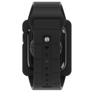 EYLE Apple Watch Series 6/5/4/SE ケース付きバンド 44mm ブラック XEA03-TL-BK-イメージ4