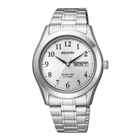 シチズン ソーラーテック腕時計 レグノ 白 KM1-211-13