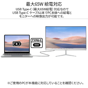 JAPANNEXT 21．5型液晶ディスプレイ シルバー JN-IPS215FHD-C65W-イメージ5