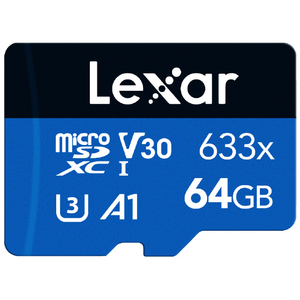 レキサー microSDXCカード 633X(Class10・64GB) オリジナル LMS0633064G-BNAEJ-イメージ3