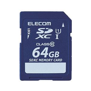 エレコム データ復旧高速SDXC UH-Iメモリーカード(Class10・64GB) MF-FSD064GC10R-イメージ1