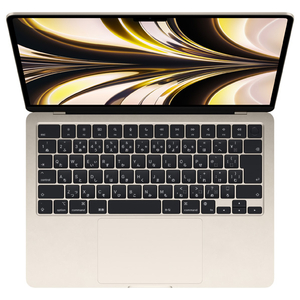 Apple 13インチMacBook Air： 8コアCPUと10コアGPUを搭載したApple M2チップ, 512GB SSD スターライト MLY23J/A-イメージ3