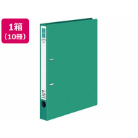 コクヨ Dリングファイル〈ER〉A4タテ とじ厚20mm 緑 10冊 1箱(10冊) F835297ﾌ-UDR420G