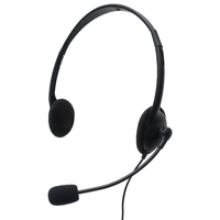 タイムリー ボイスチャット/音声通話用ヘッドセット(3．5mm 4極ミニプラグ接続モデル) ブラック GRHS014CBK