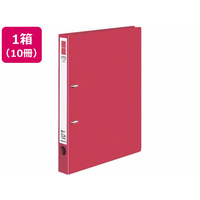 コクヨ Dリングファイル〈ER〉A4タテ とじ厚20mm 赤 10冊 1箱(10冊) F835298ﾌ-UDR420R