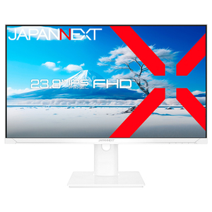 JAPANNEXT 23．8型液晶ディスプレイ ホワイト JN-IPS2381FHDR-HSP-W-イメージ1