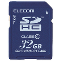 エレコム SDHCメモリカード(H) 32GB MF-FSDC4Hシリーズ MF-FSD032GC4/H