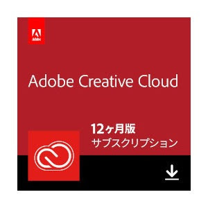 アドビシステムズ Adobe Creative Cloud 12ヶ月版 DLｸﾘｴｲﾃｲﾌﾞｸﾗｳﾄﾞNEW12MDL-イメージ1