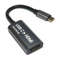 タイムリー USB Type-CからHDMI映像&音声出力ケーブル シルバー GRUCHD4K