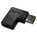 I・Oデータ USB Type-C 変換アダプタ L字型 ブラック GP-TCL32FA/B