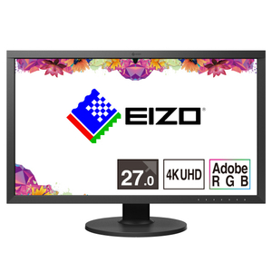 EIZO 27型液晶ディスプレイ ColorEdge ブラック CS2740-BK-イメージ1