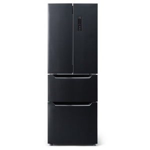 アイリスオーヤマ 320L 4ドア冷蔵庫 ブラック IRSN-32A-B-イメージ2