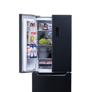 アイリスオーヤマ 320L 4ドア冷蔵庫 ブラック IRSN-32A-B-イメージ9