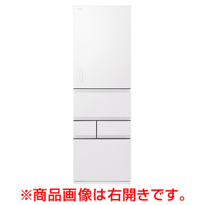 東芝 【左開き】452L 5ドア冷蔵庫 VEGETA エクリュホワイト GR-W450GTML(WS)-イメージ1