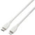 エレコム iPhone充電ケーブル(1．0m) ライトニング USB Type-C シリコン素材 ホワイト MPA-CLSS10WH-イメージ1