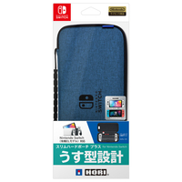 HORI スリムハードポーチ プラス for Nintendo Switch ブルー NSW811