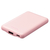エレコム 薄型コンパクトモバイルバッテリー(5000mAh/2．4A/Cx1+Ax1) ピンク DE-C37-5000PN-イメージ1
