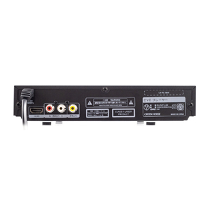 グリーンハウス HDMI対応据え置き型DVDプレーヤー ブラック GH-DVP1J-BK-イメージ5