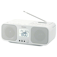 SONY CDラジオカセットレコーダー ホワイト CFD-S401 W