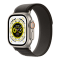Apple Apple Watch Ultra(GPS + Cellularモデル)- 49mm チタニウムケースとブラック/グレイトレイルループ - S/M MQFW3J/A