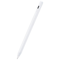 エレコム iPad用タッチペン(充電式) ホワイト P-TPACSTAP04WH
