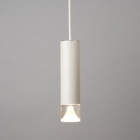 オリンピア照明 LED1灯 円筒ペンダント照明(木目調) アイボリー MPN06-V
