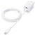 エレコム USB Power Delivery 20W AC充電器(C×1+Cケーブル一体) ホワイト MPA-ACCP37WH-イメージ1