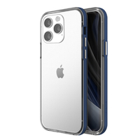 motomo iPhone 13 Pro用ケース INO ACHROME SHIELD CASE Iron Blue MT21576I13PBL
