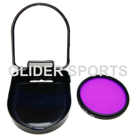 GLIDER GoPro HERO7Black/6/5用ダイビングフィルター 58mm 紫 GLD5766GO63