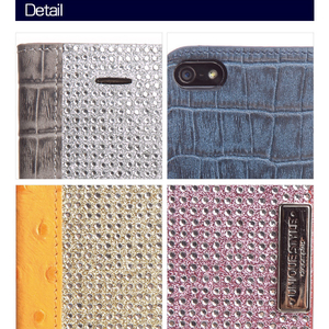 dreamplus iPhone SE(第1世代)/5s/5用ケース Wannabe Leathrer Diary ネイビー DP61576I5SE-イメージ10