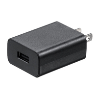 サンワサプライ USB充電器(2A) ブラック ACA-IP87BK
