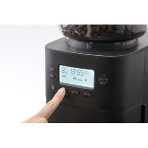 シロカ コーン式全自動コーヒーメーカー カフェばこPRO SC-C251 (K)-イメージ7