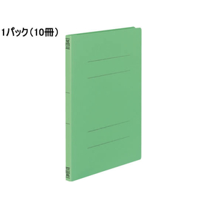 コクヨ フラットファイルV A4タテ とじ厚15mm 緑 10冊 1パック(10冊) F835365-ﾌ-V10G-イメージ1