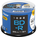 ビクター 録画用BD-R 1-6倍速 25GB インクジェットプリンター対応 50枚 VBR130RP50SJ2