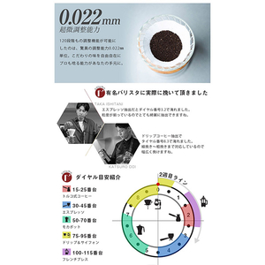1ZPRESSO 手挽きコーヒーミル コーヒーグラインダー JPpro ブラック LG-1ZPRESSO-JPPRO-イメージ4