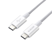 エレコム USB2．0ケーブル(認証品、C-C、やわらか耐久、PD対応) 2．0m オリジナル ホワイト ED-CCYS20WH