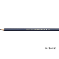 三菱鉛筆 色鉛筆K880 単色 あいいろ 12本 あいいろ1ダース(12本) F117994-K880.10