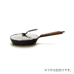 愛知ドビー フライパン 20cm(ハンドル:ウォールナット材) バーミキュラ FP20-WN-イメージ3