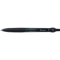 Forestway ノック式油性ボールペン 0.7mm 黒 F043603FRW-536571